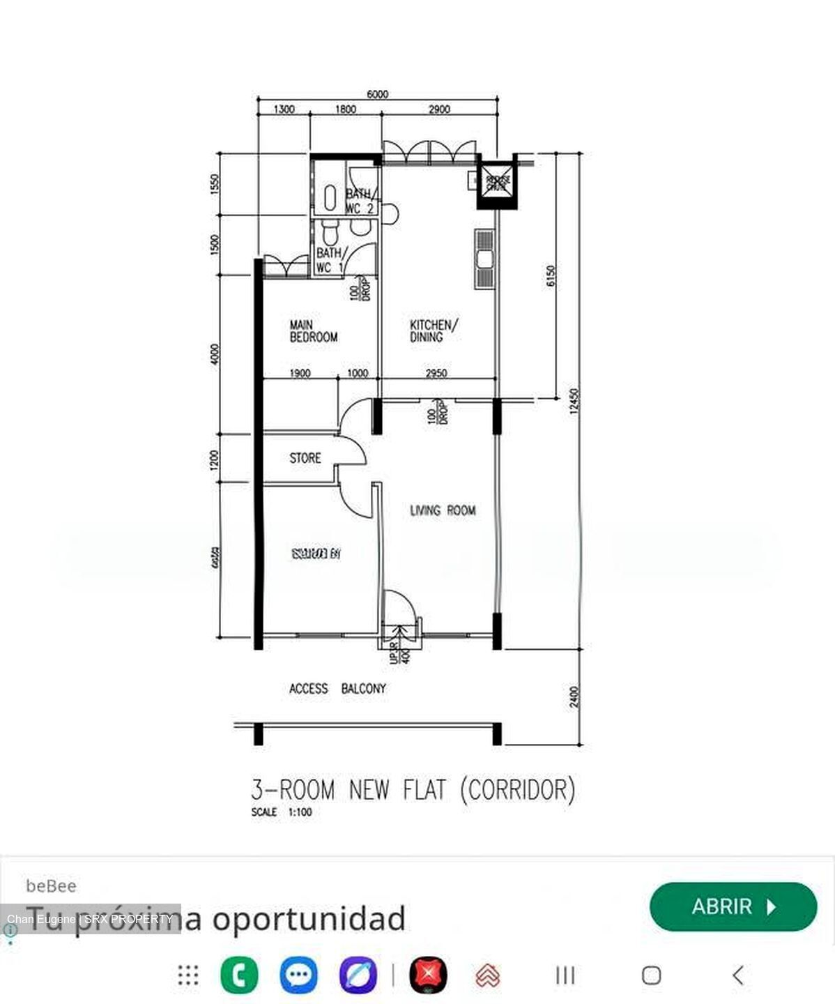 Blk 135 Bukit Batok West Avenue 6 (Bukit Batok), HDB 3 Rooms #599874041